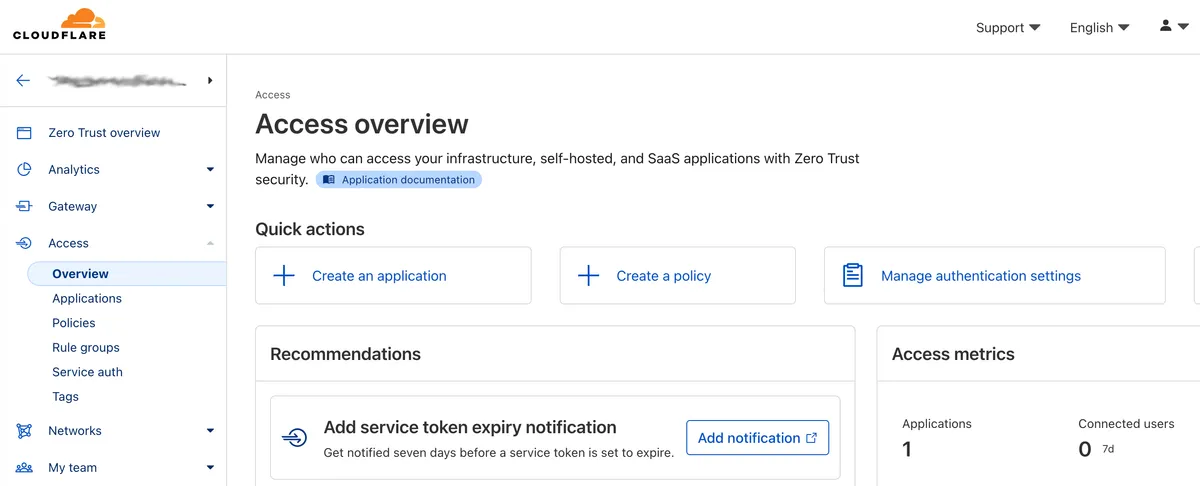 Cloudflare Access in Zero Trust