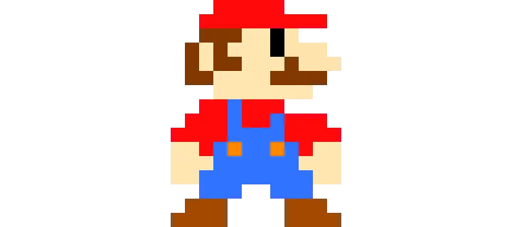 Mario good pixelation